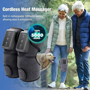 Massaggiatore Riscaldante per Ginocchia, Spalle e Gomiti, Massaggiatore a Vibrazione con Compressione Calda Portatile e Wireless per Alleviare il Dolore Articolare - Product Image 4