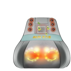 Coussin de massage AUX pour le dos, le cou et la taille, avec fonction pétrissante, rechargeable par USB, pour la maison et la voiture - Product Image 1