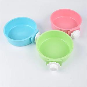 ידידותי לסביבה סיטונאית לחיות מחמד אספקה תליית נירוסטה כלב & חתול מזון/קערות דפוס מוצק לחיות מחמד שתיית קן כלוב - Product Image 6