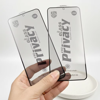 10 piezas en una caja 28 °   Protector de Pantalla de Vidrio Templado con Privacidad y Desbloqueo por Huella Dactilar para Samsung S26 S25 Ultra S24 S23 Plus S22