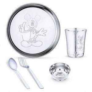 Juego de Cubiertos de Acero Inoxidable para Niños y Bebés, Cubiertos Clásicos de Alta Calidad, Precio Al por Mayor - Product Image 1