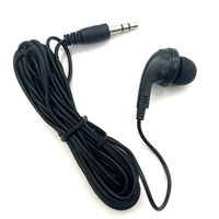 Wholesale Bulk Sale Electronic Consumer Goods Cable Disposable 3.5mm Headset Wired Earphones Headphones