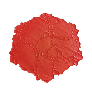 Tapis de tamponnage en caoutchouc PU pour usage extérieur, moules imprimés pour pavés en béton, moule de tamponnage pour sol en béton - Product Image 3