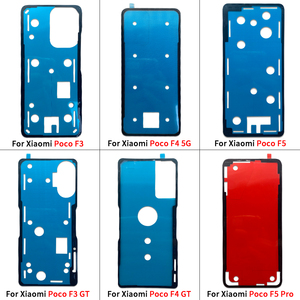 Adesivo per <span class=keywords><strong>Cover</strong></span> Posteriore, Nastro Adesivo per <span class=keywords><strong>Xiaomi</strong></span> <span class=keywords><strong>Poco</strong></span> X6 X5 X4 <span class=keywords><strong>X3</strong></span> F5 F4 F3 GT M4 Pro 4G 5G, Adesivo per <span class=keywords><strong>Cover</strong></span> in Vetro Posteriore - Product Image 3