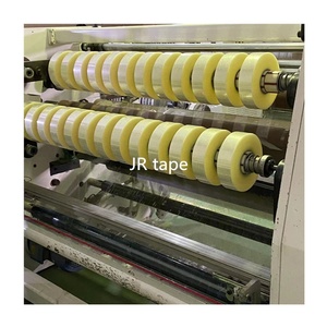 Biểu tượng tùy chỉnh in màu vàng trong suốt Bopp dính đóng gói Băng Hot Bán vàng Nhà cung cấp của OPP Bopp CELLO thương mại Băng - Product Image 3