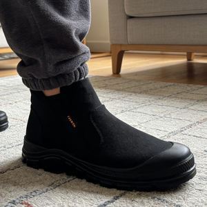 Chaussures Innovantes pour Hommes Ouverture Élastique Extensible en Une Seule Pièce Chaussures à Semelle Souple et Légère Antidérapantes Chaussures Casual Élégantes pour les Déplacements - Product Image 1