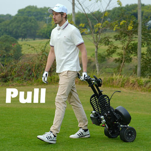 Voiturette de <span class=keywords><strong>golf</strong></span> <span class=keywords><strong>électrique</strong></span> Eswing 3-en-1 avec batterie au lithium, télécommande, siège individuel, pliable, mini <span class=keywords><strong>chariot</strong></span> à pousser - Product Image 6