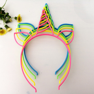 <span class=keywords><strong>Serre</strong></span>-tête <span class=keywords><strong>Licorne</strong></span> Oreilles de Chat pour Filles et Adultes, Accessoire de Fête, Cosplay, Arc-en-ciel Pailleté, en Plastique, Cerceau à Cheveux d'Anniversaire, Couleurs Personnalisables - Product Image 5