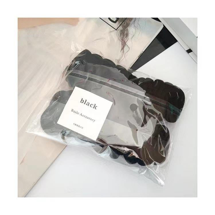 Pure black pack of 50 pieces