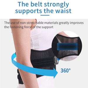 Diskon besar penjepit pendukung <span class=keywords><strong>Lumbar</strong></span> tali serut dapat disesuaikan uniseks sakit pinggang mengurangi nyeri pinggang medis - Product Image 6