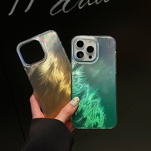 Ốp bảo vệ chống rơi siêu mỏng cho <span class=keywords><strong>Iphone</strong></span> 17 cho Apple 11 <span class=keywords><strong>Fox</strong></span> Tail Vàng nóng lỗ lớn màu sắc rực rỡ mềm mại phong cách Ins - Product Image 5