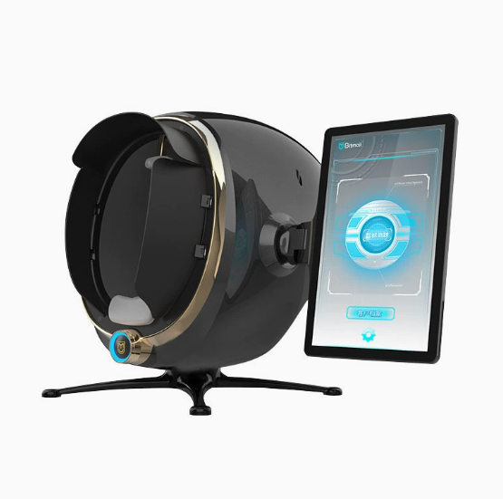 Newest AI Smart Skin Analyzer Machine 3600W Pixels 8 Spectrum Skin Analysis Facial Magic Mirror for Beauty Salon OEM Factory