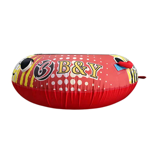 Tube d'eau gonflable 1 personne, cavalier, bateau, surf, bateau, Tube unique classique, Tube remorquable - Product Image 2