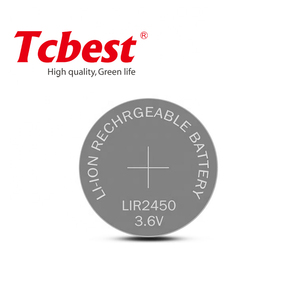 Lir2450h 200mAh 3.7V có thể sạc lại hình trụ Lithium Ion nút di động pin cho smartwatches và tập thể dục trackers - Product Image 2