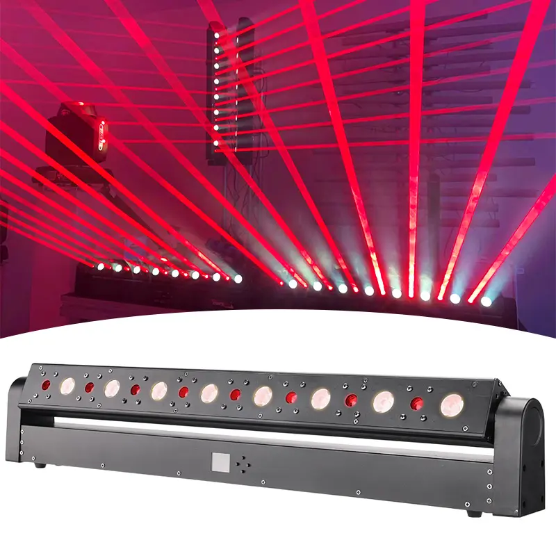 China produkte led dj lichter 3w bernstein sharpy strahl moving rot laser waschen led licht bar