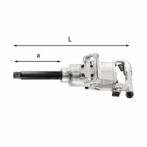 Llave de Impacto de Aluminio USAG 910 EL1 1, Grado Industrial, Motor de Batería de 20V sin Escobillas, para Bricolaje - Product Image 4