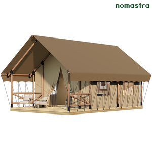 Tente Safari Classique Abordable B32 – Structure <span class=keywords><strong>en</strong></span> <span class=keywords><strong>Bois</strong></span> Massif, Hébergement Spacieux pour Glamping et Airbnb - Product Image 4