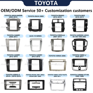 Marco Android para coche, compatible con todos los modelos Toyota, para radio, audio, reproductor de DVD y estéreo - Product Image 5