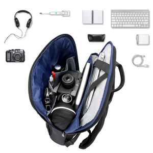 Bopailife Zaino Ultra Sottile Unisex, Borsa Casual Antifurto Leggera e Impermeabile per Uomo e Donna, Zaino da Viaggio per Laptop da 17 Pollici - Product Image 4