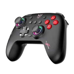 Onikuma con quay hồi chuyển sáu trục 3D C1 Tay cầm chơi game RGB cần điều khiển Phím điều khiển quay lại Phím định nghĩa vĩ mô chế độ kép không dây điều khiển trò chơi - Product Image 3