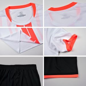Maillots de football unisexes <span class=keywords><strong>France</strong></span> 100% polyester respirant, ensembles personnalisés pour adultes, col rond, manches courtes, impression par sublimation - Product Image 5
