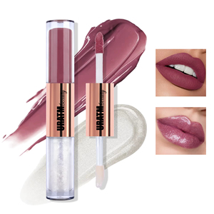 MLM Dual-ended Moisturizing <b>Lip</b> Gloss Matte Gradient Shimmer <b>Lip</b> Tint Non-sticky Cup Long Lasting Daily <b>Lip</b> Makeup <b>Lip</b> Combo - Product Image 2
