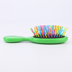 Peine de aire colorido con cojín de aire, mini peine de masaje para peinar el cabello, portátil, para niños, tamaño pequeño, de plástico - Product Image 5