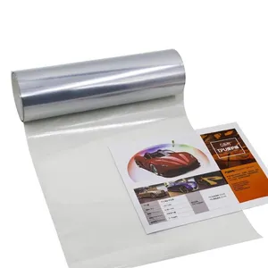 Preço De Fábrica Auto 3 Camadas UV Protetora Car Farol Tint Film Roll Para Decoração Do Veículo