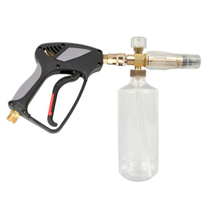 High Pressure Foaming Jar With Brass Filter Transparent Pa Body For Car Wash Household Use - Product Image 1