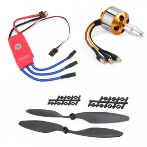 Combo de Motor sin Escobillas 1000KV + 30A SimonK ESC + 1045 Par de Hélices