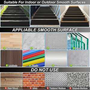 OEM Customized High Quality <b>Non</b>-<b>Slip</b> Black Acrylic Single Sided Tape <b>Slip</b> Resistant <b>Non</b> <b>Slip</b> <b>Stair</b> <b>Treads</b> - Product Image 6