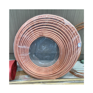 Ống Mao Dẫn Bằng Đồng Nguyên Chất ASTM B280 C11000 C12200 99.9% Ống Đồng Cuộn Bánh Kếp - Product Image 1