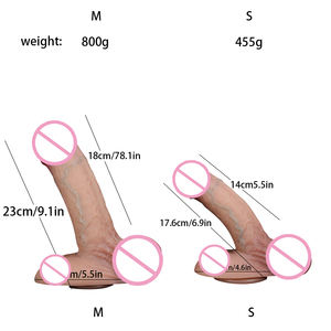 थोक 9 में वास्तविक जी-स्पॉट गुदा सिलीकोन डिल्डो स्क्वीटिंग सेक्स खिलौने सक्शन कप महिलाओं के विशाल एनीमा बल्ब डिल्डो - Product Image 3