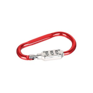 Zinc Alloy Combination Carabiner <b>Lock</b> 8mm Mechanical Security For Backpacks Travel Bags Doors Windows <b>Wardrobes</b> - Product Image 3