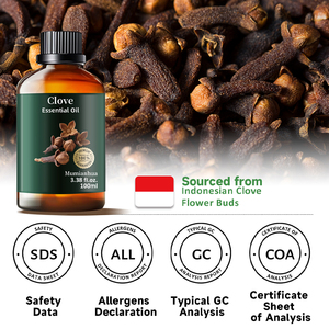 Óleo Essencial de Cravo 100% Natural e Puro OEM Produtos Cosméticos para Cuidado Capilar Velas Aromáticas Óleos Essenciais para Fabricação de Perfume - Product Image 3