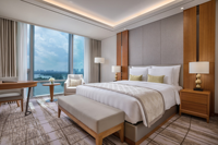 Hôtel de Dubaï Ensemble de meubles pour chambre à coucher Appartement de luxe personnalisé d'occasion pour hôtel 5 étoiles