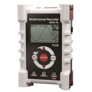 เครื่องบันทึกข้อมูลหลายช่องทาง TANDD รุ่น MCR-4V บันทึกข้อมูลแรงดันไฟฟ้า 4 ช่อง พร้อมหน้าจอ LCD - Product Image 1