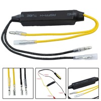 DEAO Turn Signal Resistor Decoder Y-068 Motorcycle LED Hyper Flicking Error Decoder Load Resistor 12V 21W