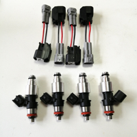 1050cc Kraftstoffeinspritzdüsen für EVO 1 2 3 4 5 6 7 8 9 4G63 E85 Kompatibel