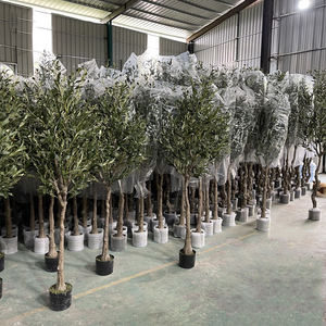 Plante d'<span class=keywords><strong>olivier</strong></span> artificiel ISEVIAN avec <span class=keywords><strong>pot</strong></span> <span class=keywords><strong>pour</strong></span> décoration d'intérieur - Product Image 6