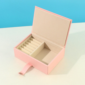 <span class=keywords><strong>2025</strong></span> <span class=keywords><strong>New</strong></span> Hộp Đồ Trang Sức Cuốn Sách Phong Cách Giấu Nút Nhẫn Bông Tai Vòng Đeo Tay Vòng Cổ Lưu Trữ Hộp Đồ Trang Sức Tổ Chức Trường Hợp Nhẫn Chủ - Product Image 3