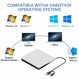 Usine chaude Epro EDD08 V2 <span class=keywords><strong>lecteur</strong></span> <span class=keywords><strong>Dvd</strong></span> optique Portable USB3.0 USB-C graveur Machine réécriture pour <span class=keywords><strong>lecteur</strong></span> <span class=keywords><strong>DVD</strong></span> <span class=keywords><strong>externe</strong></span> 8x <span class=keywords><strong>DVD</strong></span> CD plateau - Product Image 3