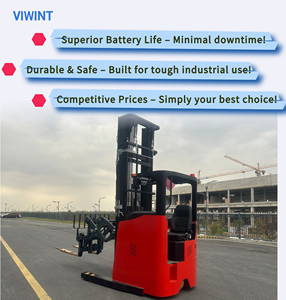 1.5 tonnellate di batteria a doppia forbice profonda CQD15X--30 raggiungere il carrello elevatore elettrico 3m altezza di sollevamento - Product Image 3