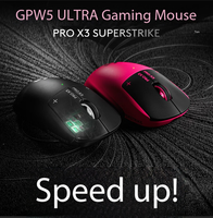 Logitech GPW5 Ultra Wireless Esports Mouse 59g Ringan HITS Electromagnetic Switch RT Adjustable Trigger Dual Mode Gaming Mouse