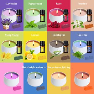 <span class=keywords><strong>Kit</strong></span> <span class=keywords><strong>per</strong></span> la Creazione <span class=keywords><strong>di</strong></span> <span class=keywords><strong>Candele</strong></span> <span class=keywords><strong>di</strong></span> <span class=keywords><strong>Soia</strong></span> Nere con Vaso Bianco, Set Fai-da-Te <span class=keywords><strong>per</strong></span> Principianti, Forniture Tutto-in-Uno <span class=keywords><strong>per</strong></span> <span class=keywords><strong>Candele</strong></span> <span class=keywords><strong>di</strong></span> <span class=keywords><strong>Soia</strong></span> con Ingredienti Naturali - Product Image 4