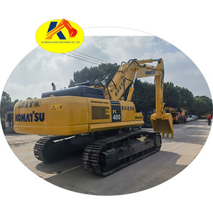 Excavadora de cadenas usada Komatsu PC400-7 400-8 300-7 450-8 de 40 toneladas de Japón, maquinaria de movimiento de tierras con motor y caja de cambios - Product Image 1