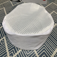2025 nouveau Style noir Chef chapeau écologique doux confortable coton/Polyester tissu respirant et lavable Phill Box Design
