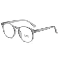 Monture de lunettes rondes en acétate, lunettes optiques tendance, logo personnalisé, anti-lumière bleue, monture optique légère pour usage quotidien