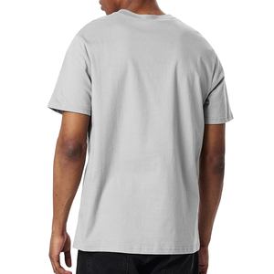 Camiseta de hombre de algodón de color liso, estilo oversize, para uso urbano, de calidad, con logotipo personalizado, venta al por mayor para proveedores OEM. - Product Image 3
