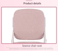 Vente en gros Chaise de formation rembourrée pliable avec tablette d'écriture montée à l'arrière et cadre en métal pour salle de formation Salle de conférence